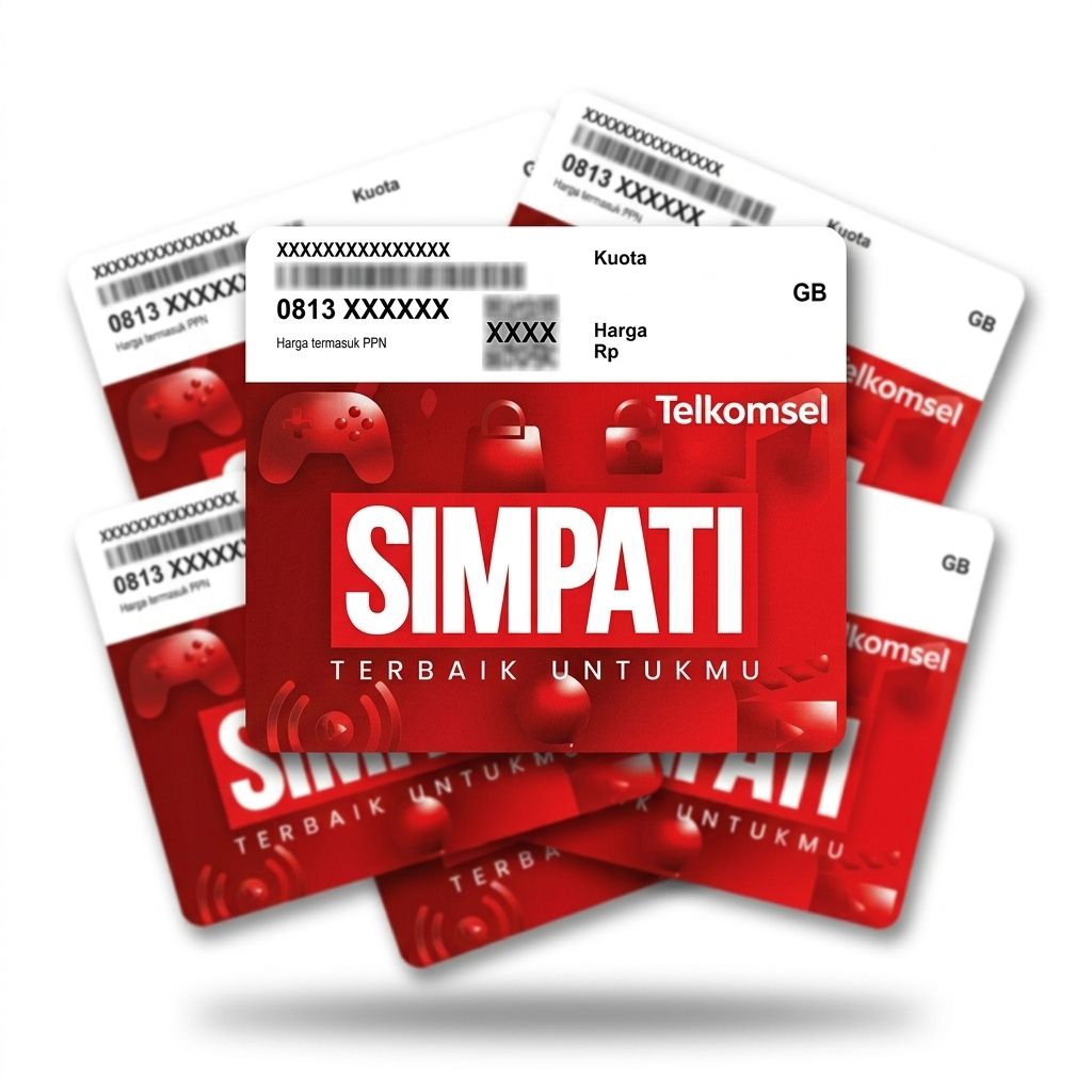 Perdana Simpati 11 Digit Kuota 3GB Nasional SEGEL 20-JUN-2026 Kartu Telkomsel Prabayar 4G/5G