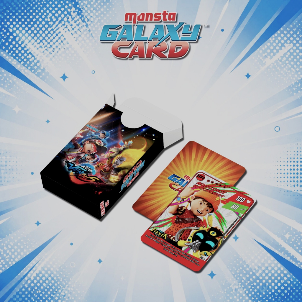 BOBOIBOY GALAXY CARD PEK STARTER DEK PREMIUM UNOFFICIAL FREE BOX