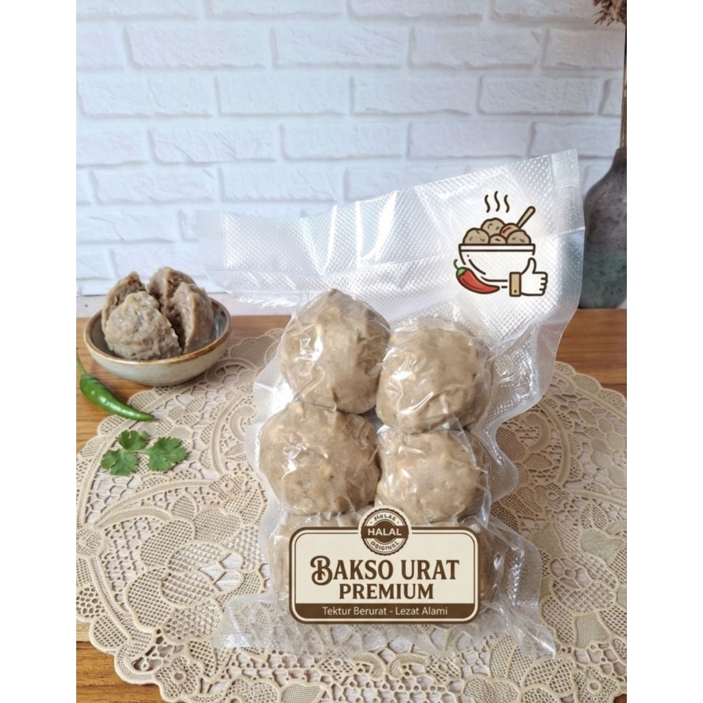 Bakso urat besar full daging dan urat