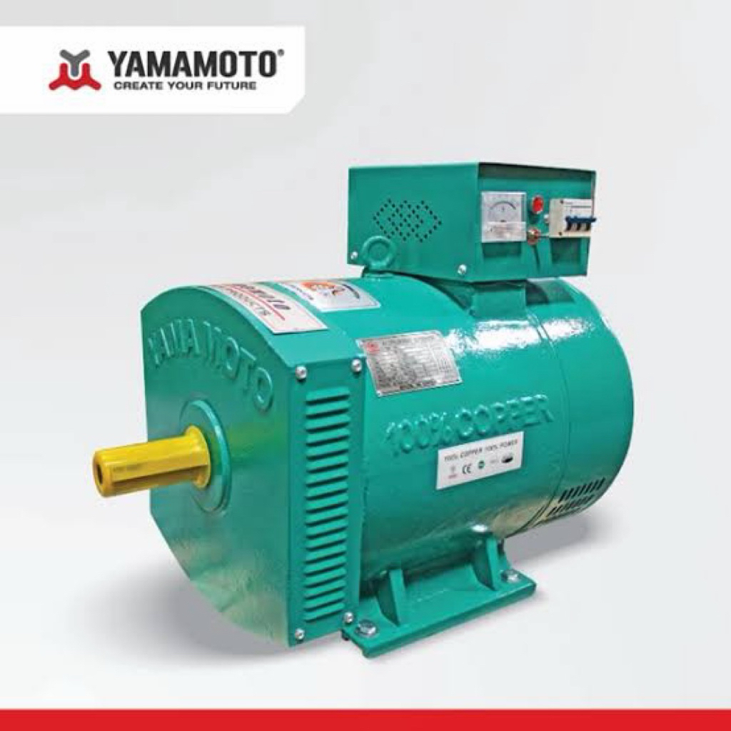 20KVA DINAMO GENERATOR ALTERNATOR GENSET 20kW YAMAMOTO STC 20 3 PHASE TANPA MESIN