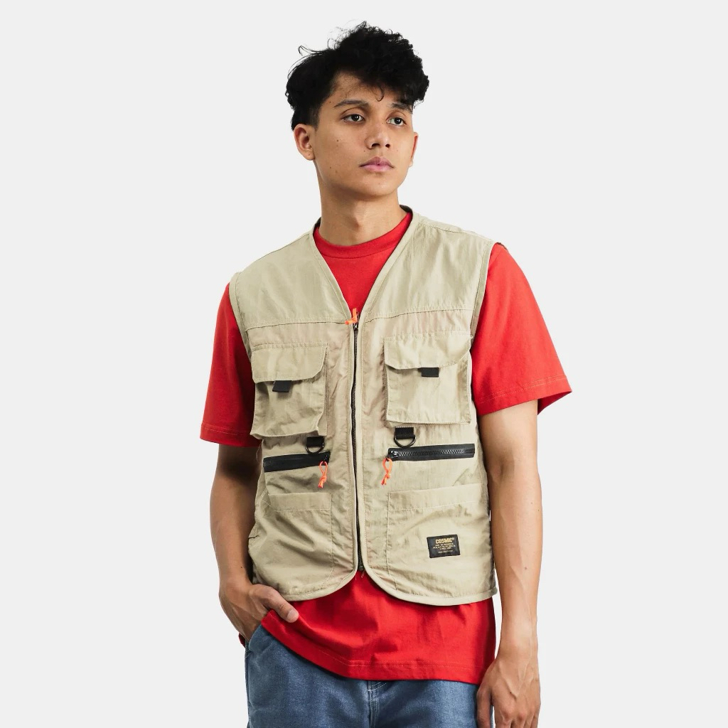 Second Cosmic Jaket Vest Pria Outdoor
