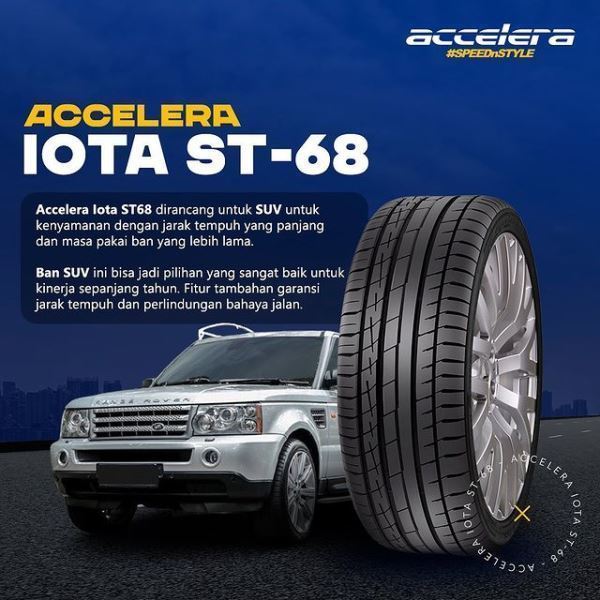 Ban Accelera IOTA ST68 255 50 R19 - Standar SUV Ring 19