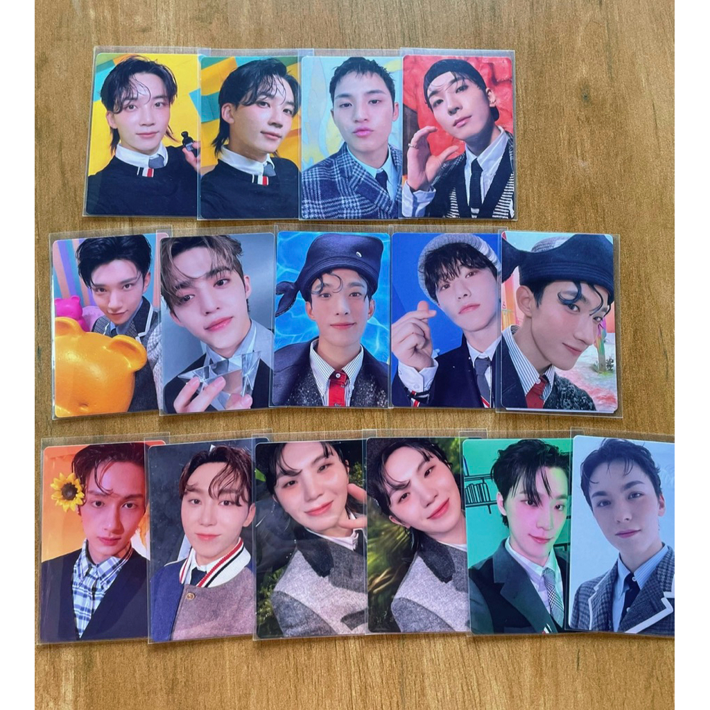Photocard Official Seventeen Mingyu Jeonghan Wonwoo Right Here