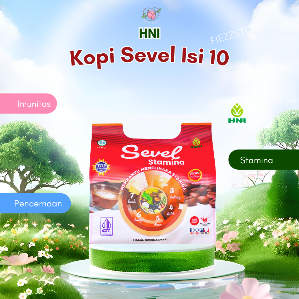 Termurah Kopi 7 Elemen HNI HPAI isi 10 sachet, Kopi Sevel HNI