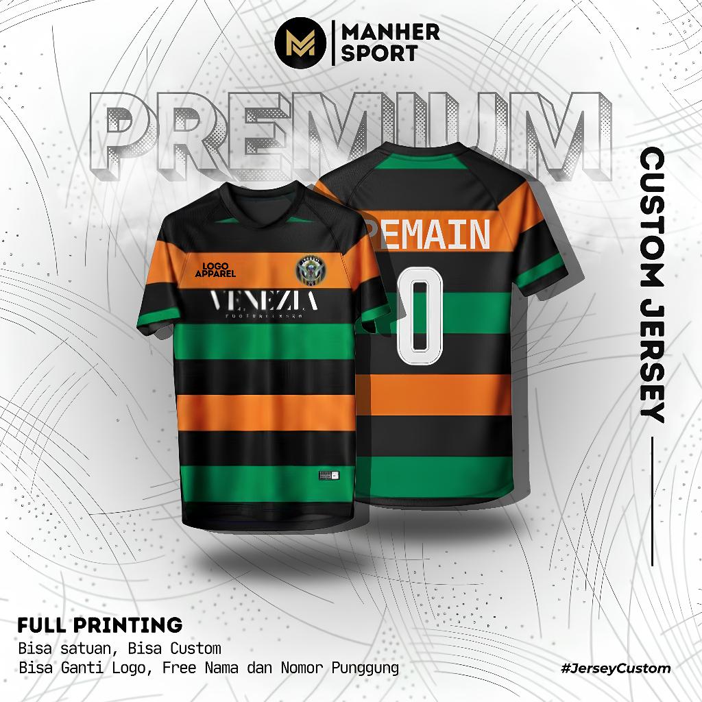 JERSEY VENEZIA FC 2020 2021 FULL PRINTING