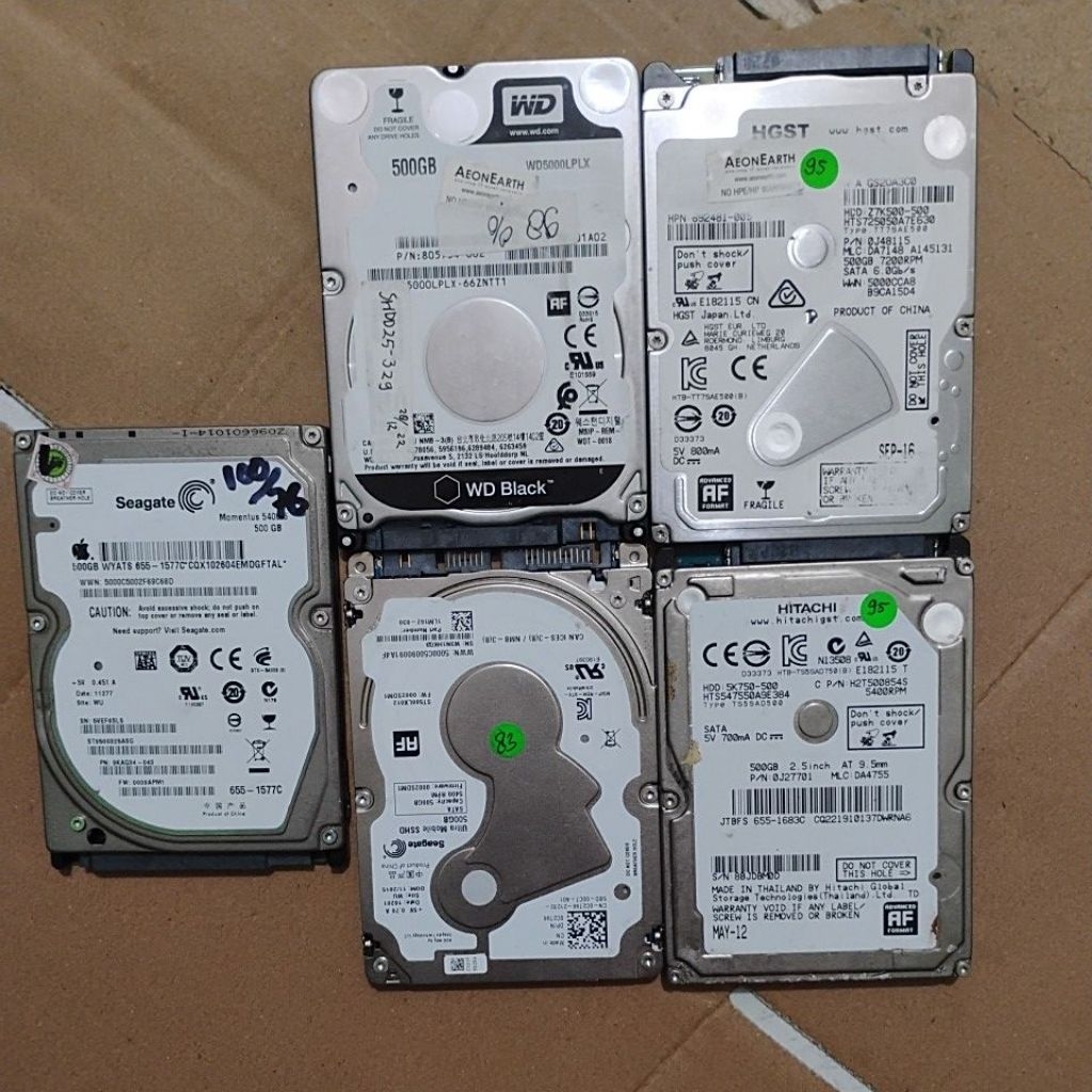 HARDISK LAPTOP 2,5 INCH 500GB