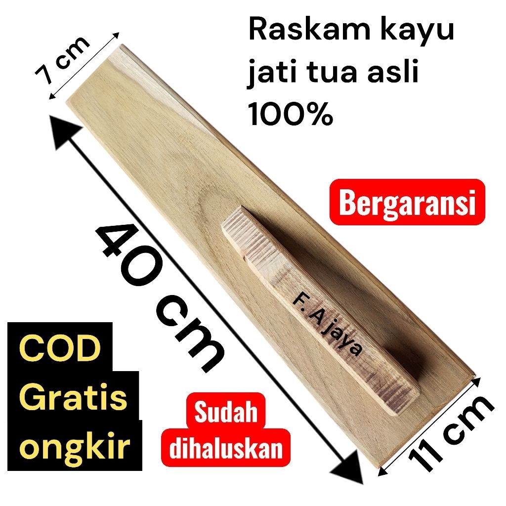 Raskam Kayu Jati Super Tua Raskam Kayu Jati Super Raskam Kayu Papak Raskam Super Halus