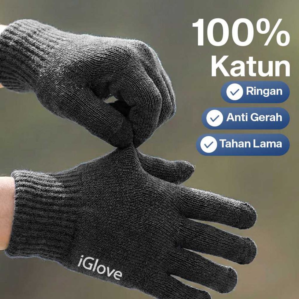 sarung tangan/sarung tangan motor/sarung tangan pria wanita/sarung tangan murah/iGlove Sarung Tangan