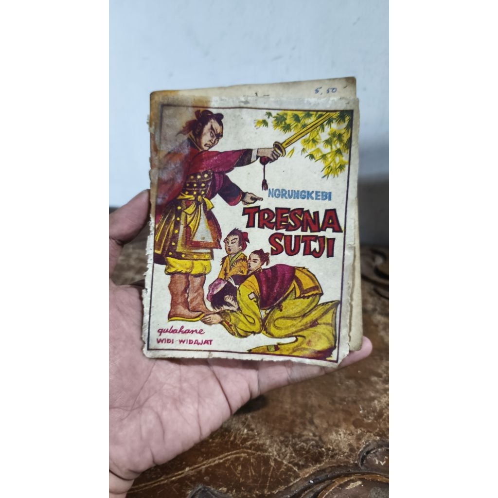 Buku Komik Antik Tresna Sutji Tjetakan Pertama Thn 60an