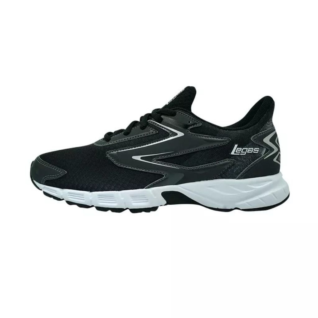 Sepatu League Legas Thunderstruck LA U Hitam Running Shoes Pria Wanita Original