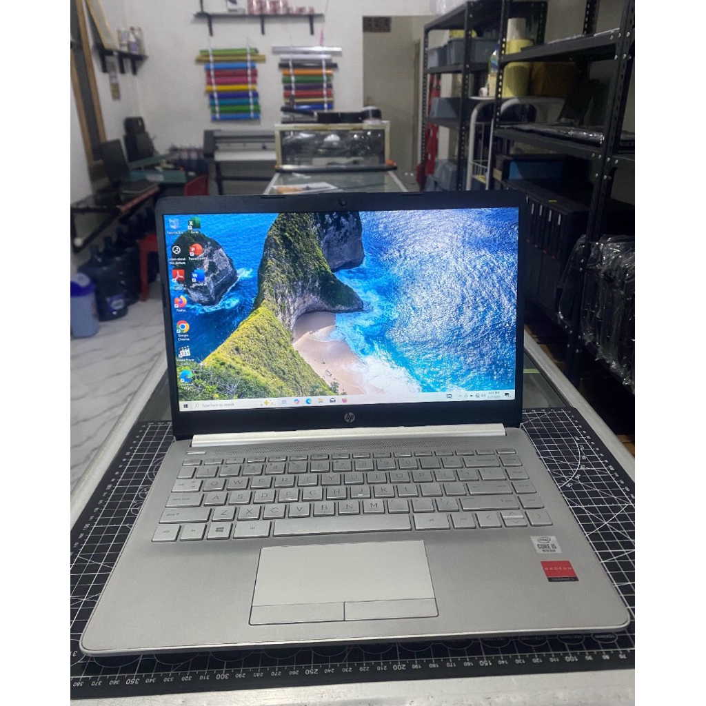 SECOND  LAPTOP HP 14s PROC: INTEL CORE i5-10210U RAM: 8 GB x1 DDR 4 (2 SLOT RAM) STORAGE: SSD 256GB 