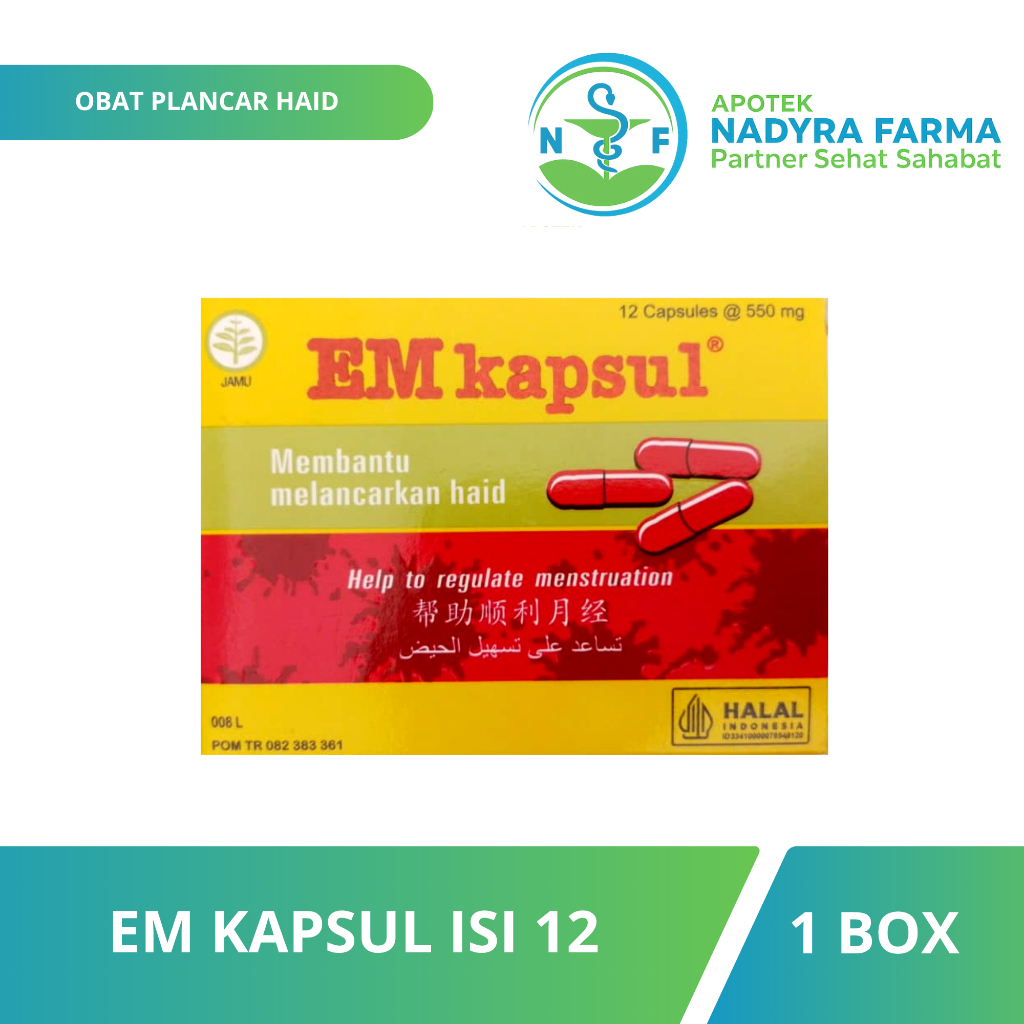 EM KAPSUL PELANCAR HAID