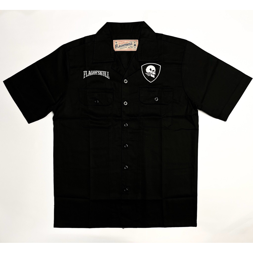 Flagofskull Work Shirt OG Black