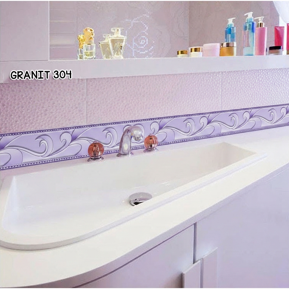 STIKER LIS DINDING DAN LANTAI MOTIF GRANIT DAN MARMER UNTUK DEKORASI RUMAH DAPUR DAN TANGGA