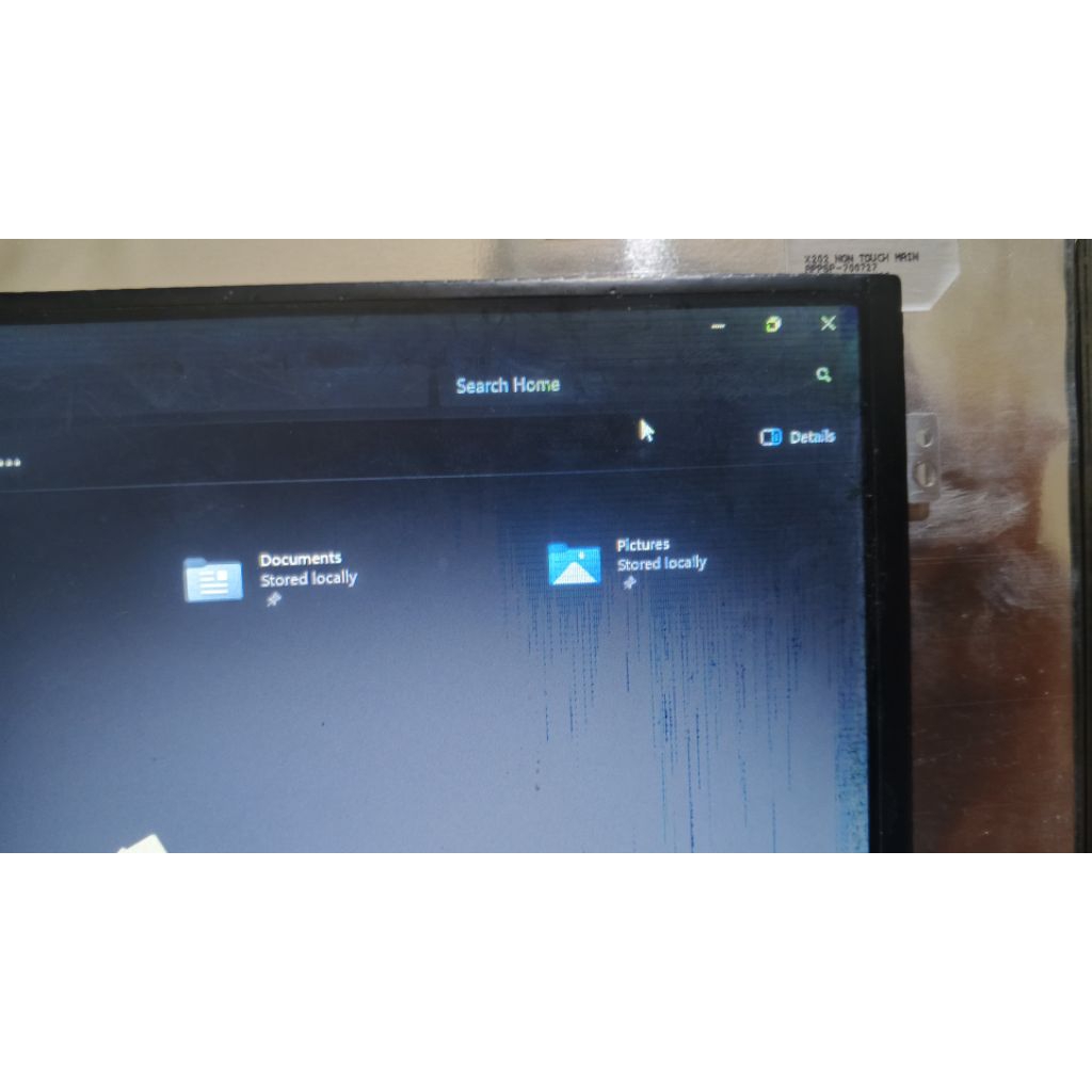 lcd notebook bekas 10inc