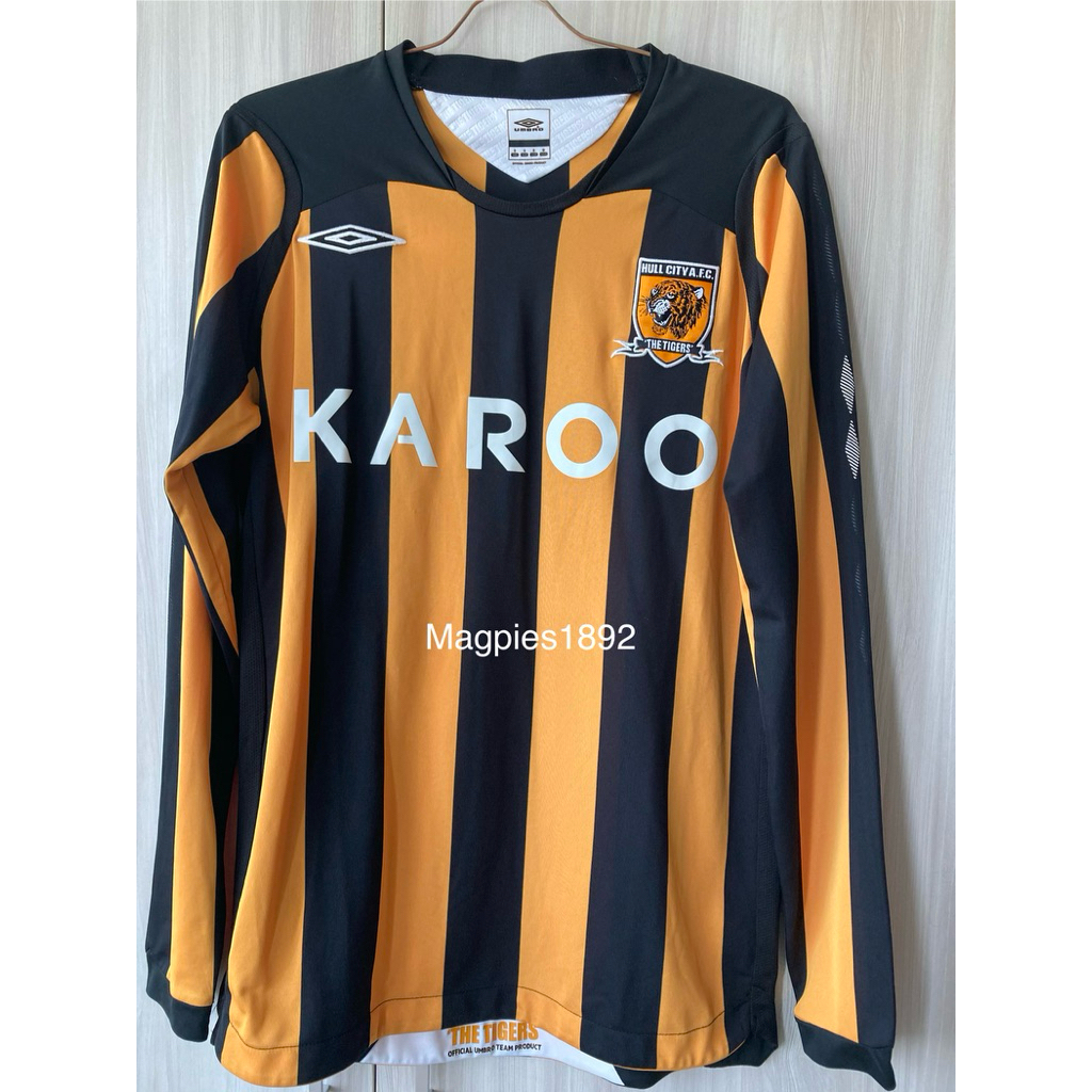 Hull City 2008 home LS size S PxL 50x75 Original