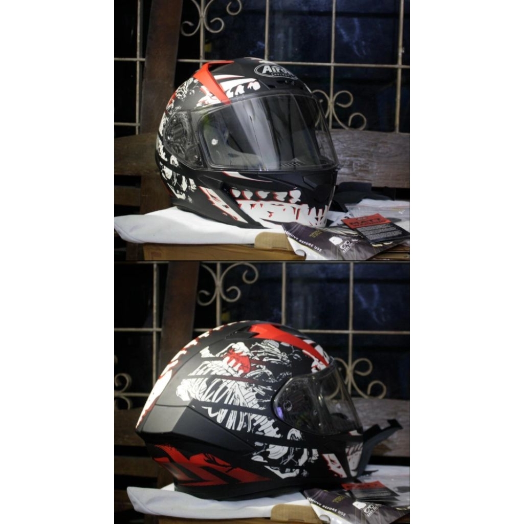 HELM AIROH VALOR RIBS MATT SECOND