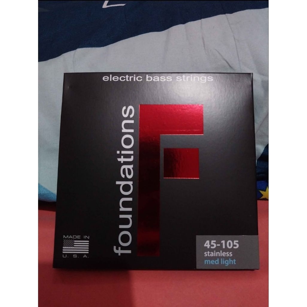Senar Bass 4 String Foundation 045-105 Baru