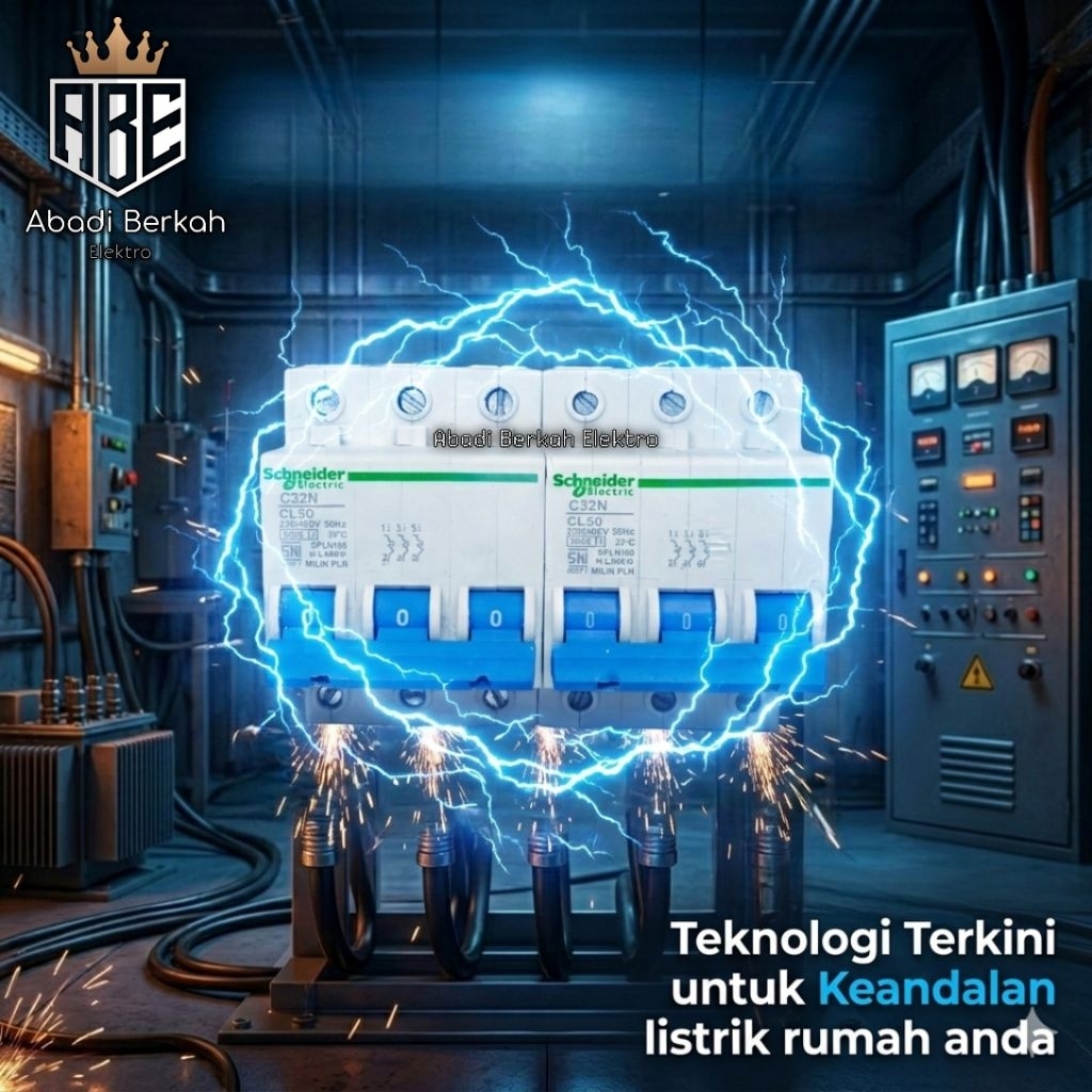 MCB PLN 3 Phase 6a sampai 50a original
