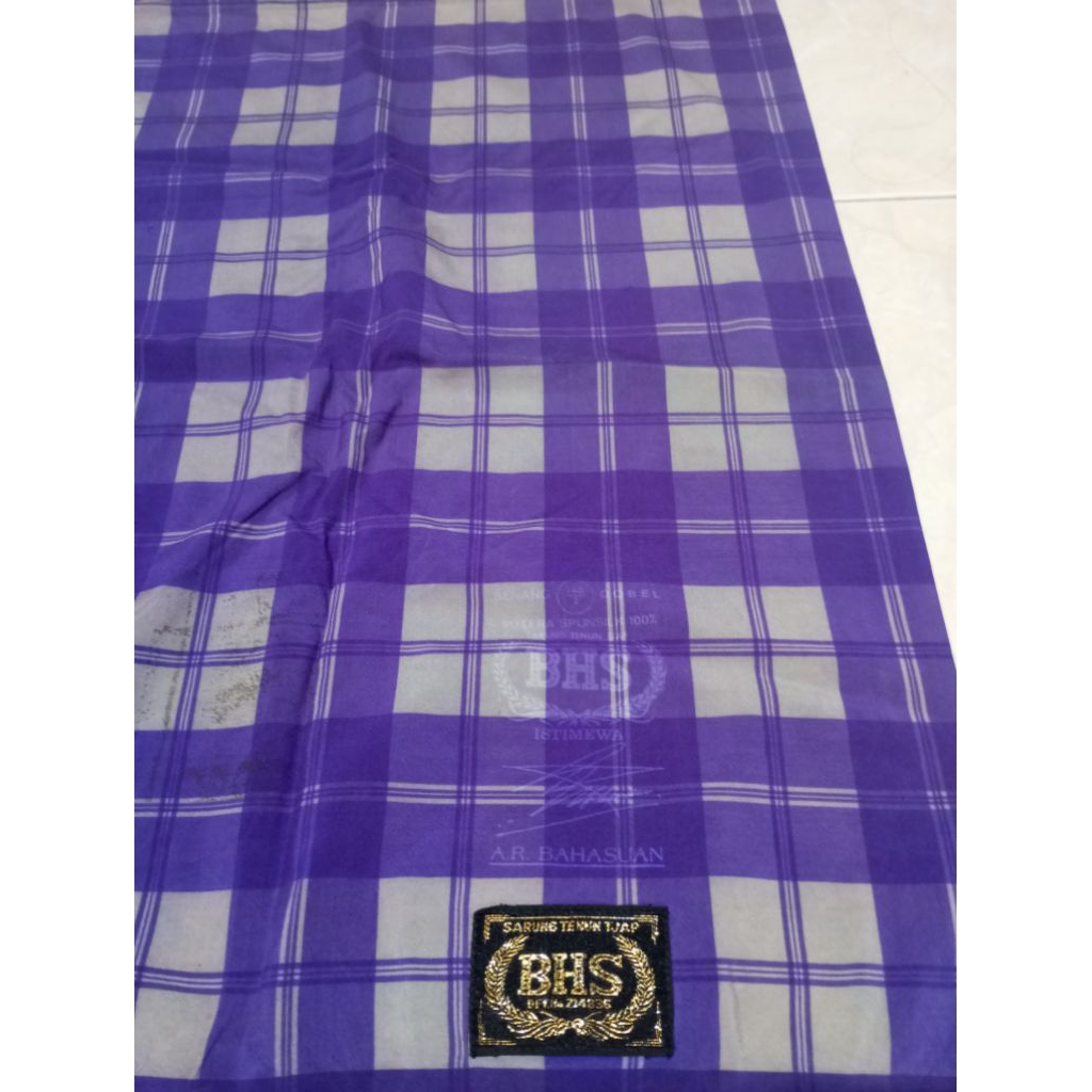 sarung BHS kdt istimewa full sutra spunslik second minus ringan