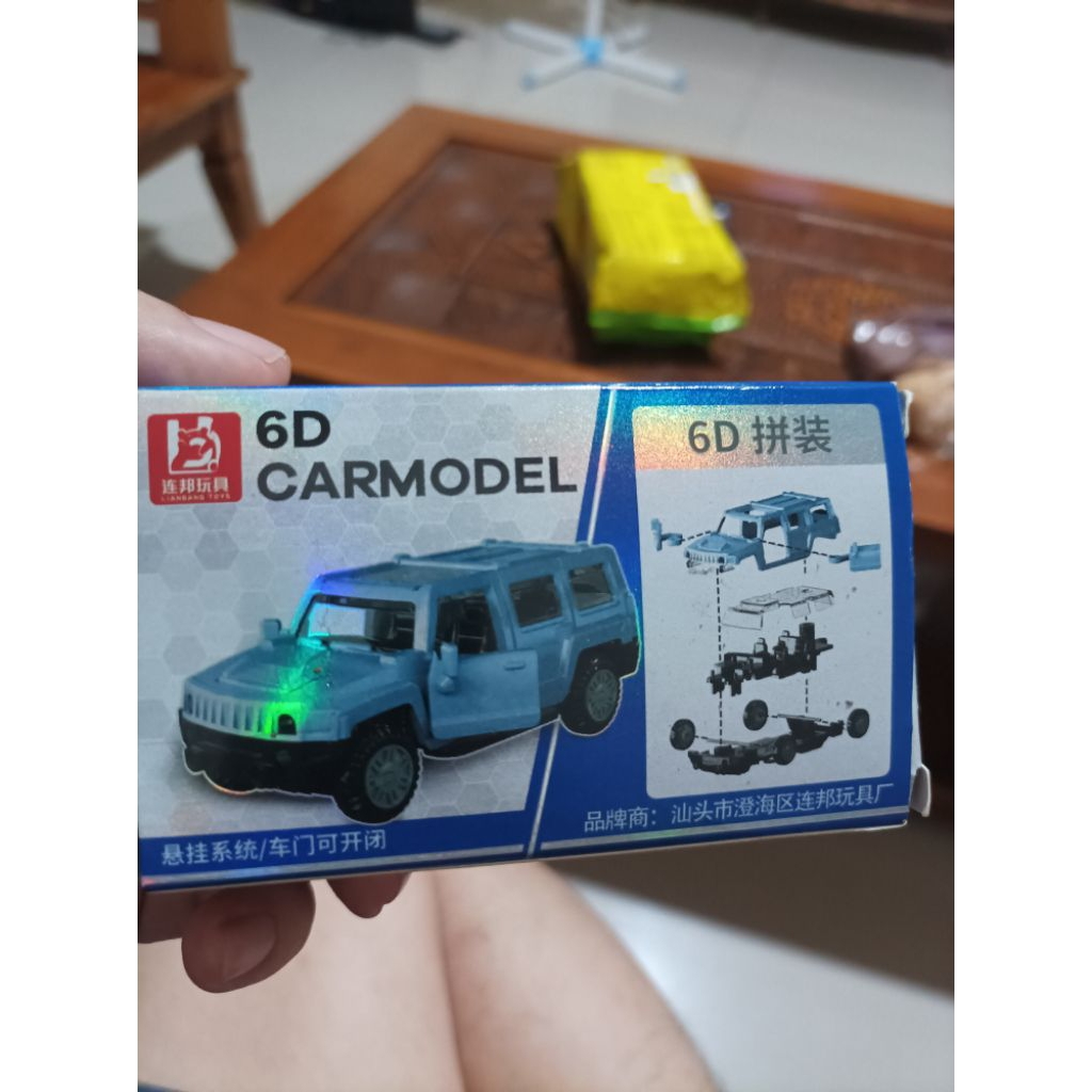 HG Model kit mobil Jeep Hummer daban