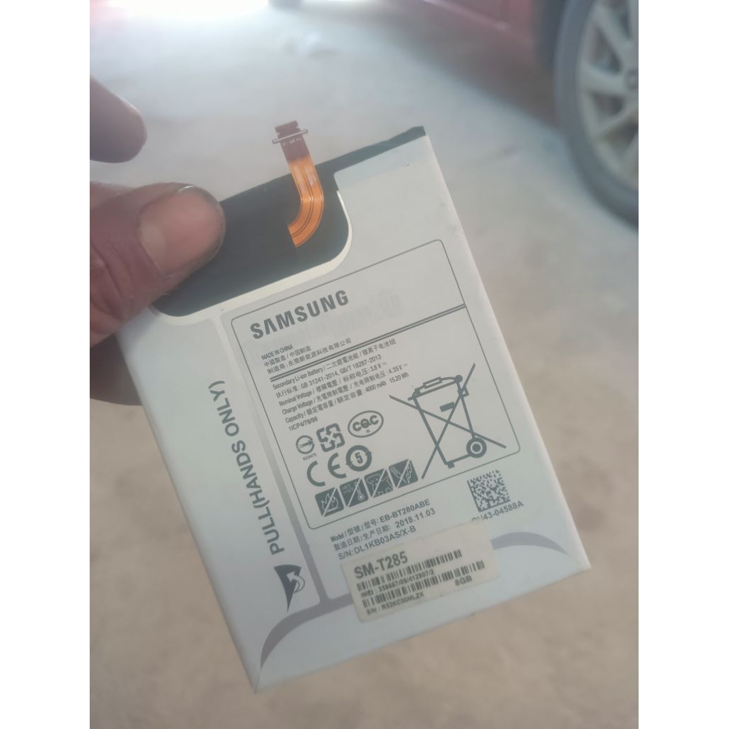 batre Tab samsung Sm-t285 Copotan