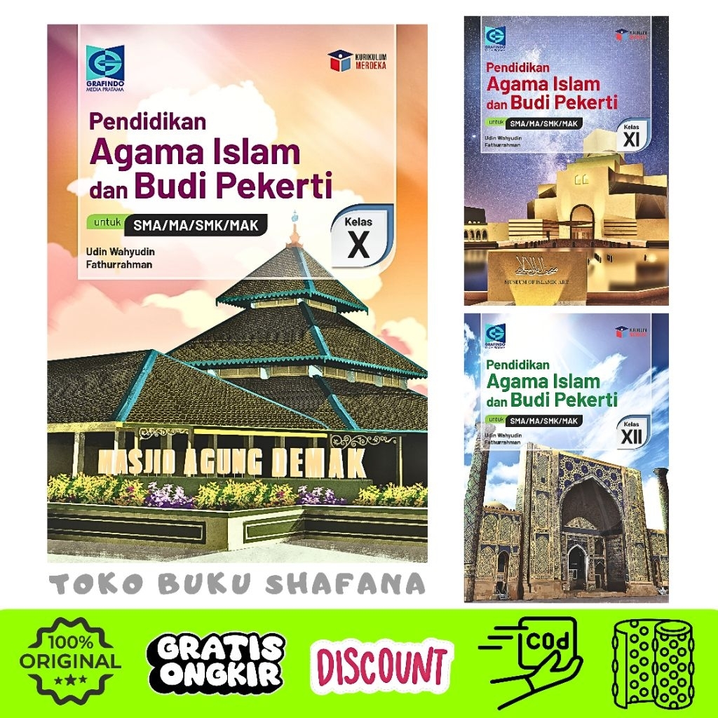 Pendidikan Agama Islam Grafindo Untuk SMA/MA Kelas 10 11 12 Kurikulum Merdeka 2026 Buku Pelajaran