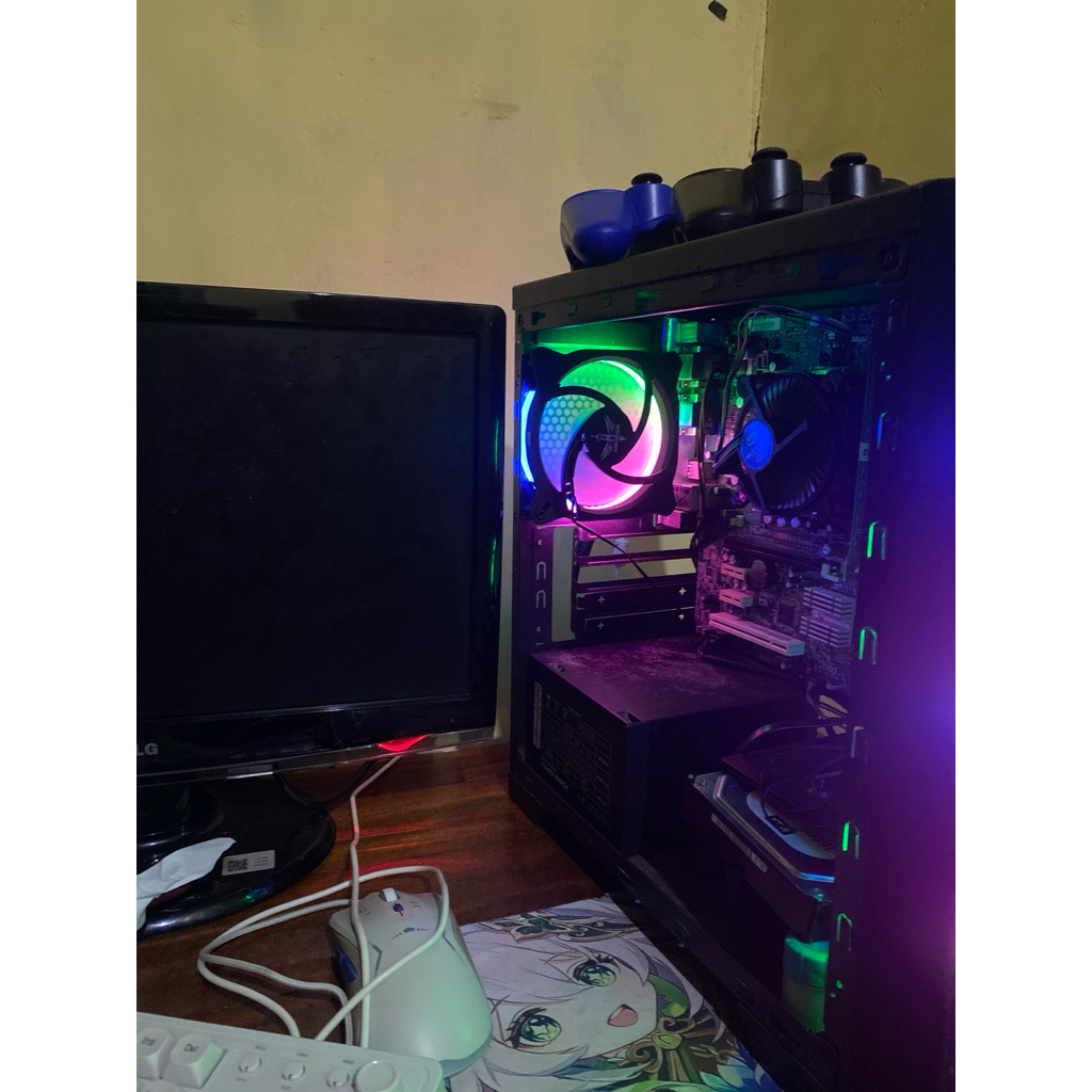 paket motherboard 1155+intel I3 2100+Hatsink