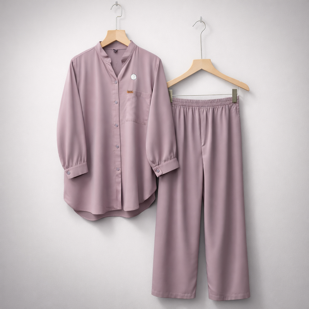 Setelan Polos Jumbo Rayon Premium