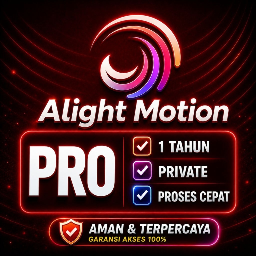 Alight Motion premium 1 tahun