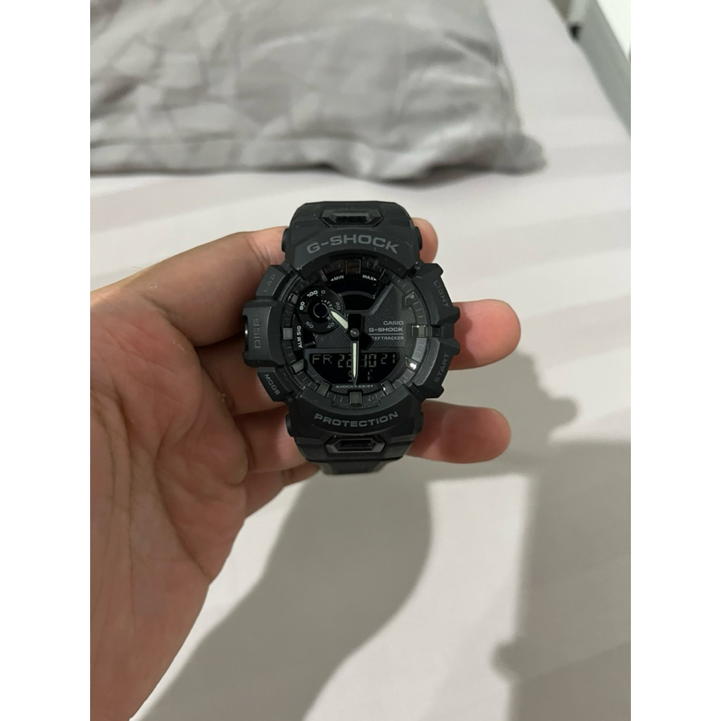 (Second) G-Shock GBA-900-1ADR Original Bluetooth Sport Watch Step Tracker Jam Tangan Pria Fullset Li