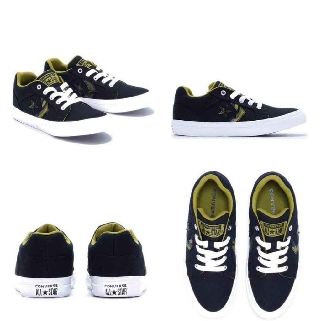CONVERSE EL DISTRITO 2.0 HYBRID CAMO BOYS SNEAKERS SHOES BLACK/MOSS/WHITE Kode Produk : CON672162C