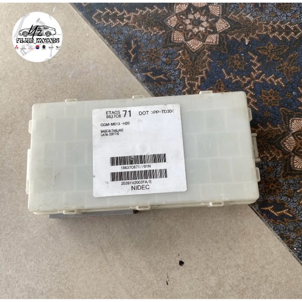 ETACS ASLI MITSUBISHI ALL NEW PAJERO SPORT ORIGINAL