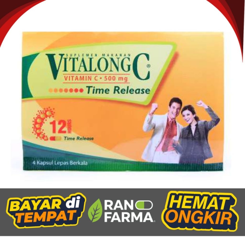 Ran Farma || Vitamin Tubuh || Multivitamin Kesehatan Vitalong C Strip