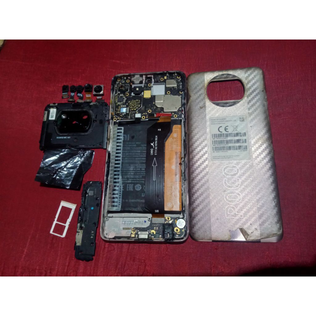 KAMERA FULLSET POCO X3PRO