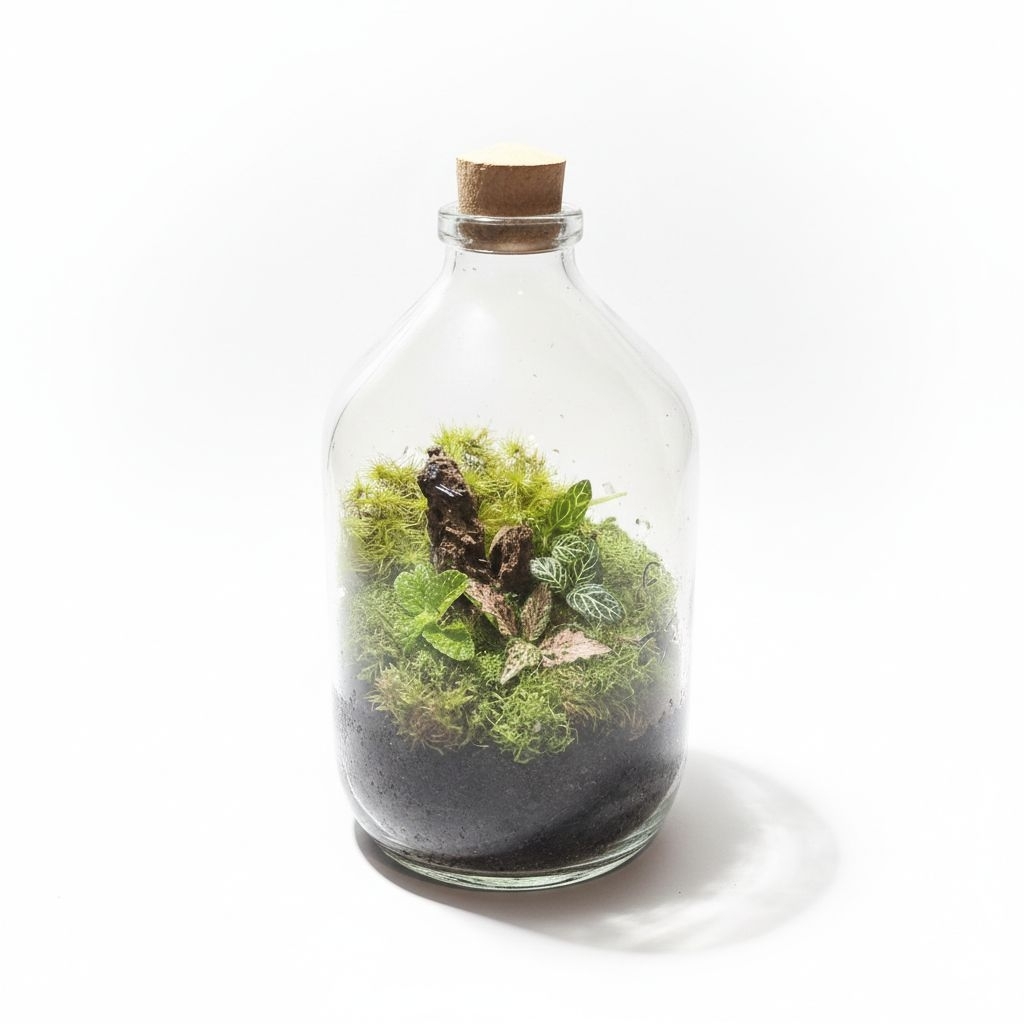 TERARIUM BOTOL KIT | TERRARIUM KIT BOTTLE 100 - 500 ML | HIASAN KAMAR AESTHETIC