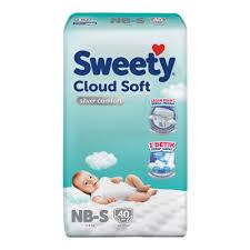 POPOK PEREKAT  Sweety Silver Ukuran New Born-S (Instan / Sameday)
