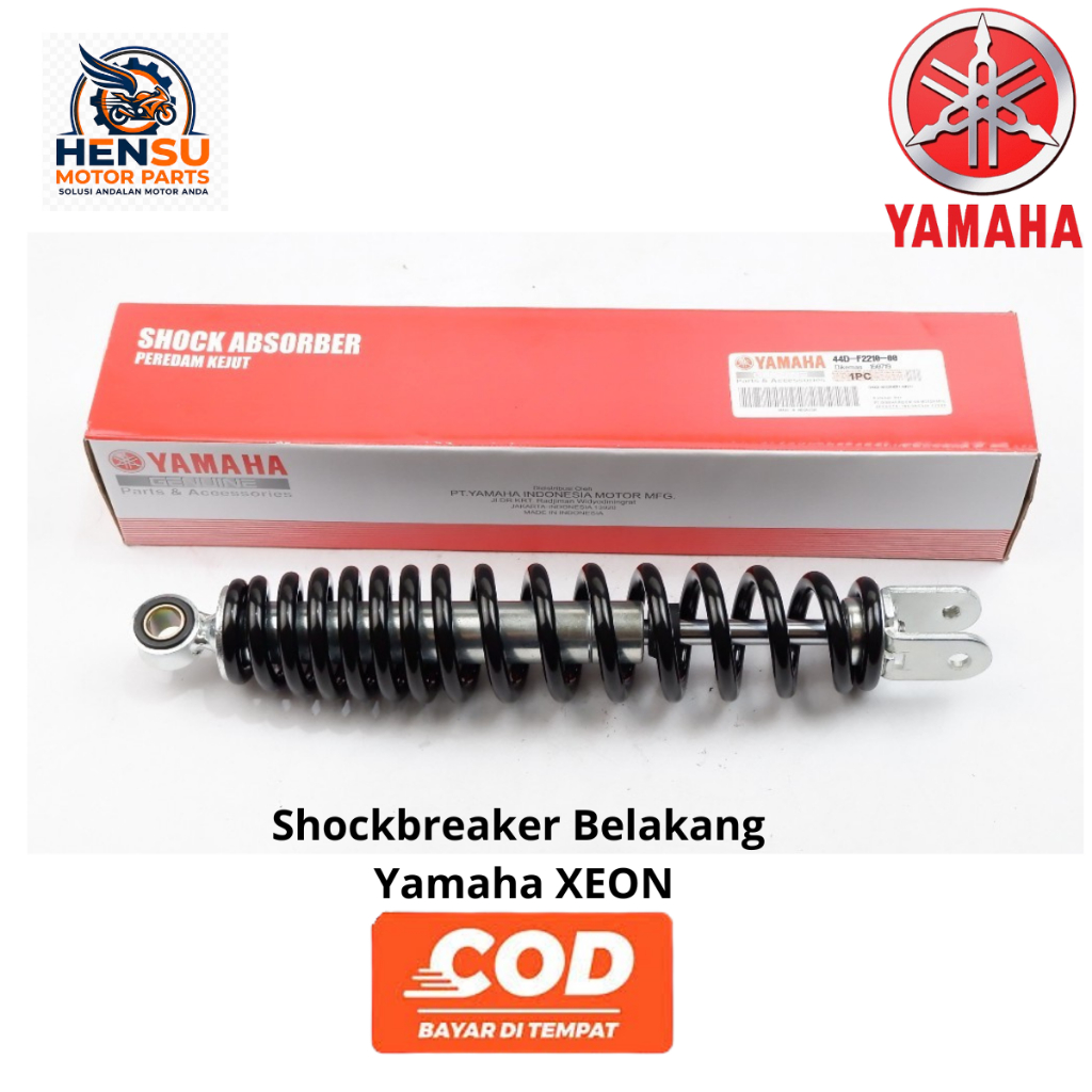 Shockbreaker Belakang Yamaha Xeon Karbu RC Xeon GT 125 Original Hensu Motor Parts Ori