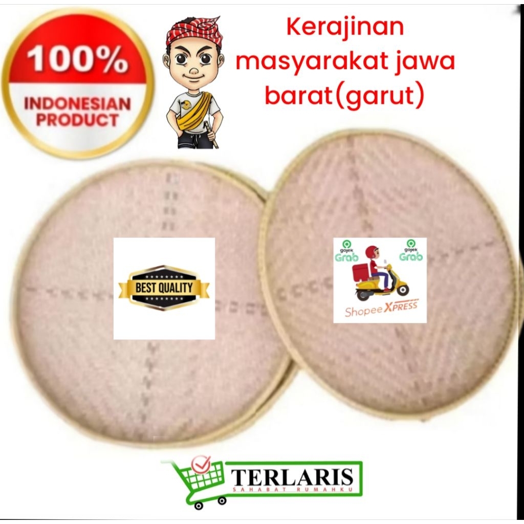 NYIRU 60 CM//TAMPAH BAMBU BESAR//NAMPAN ANYAMAN