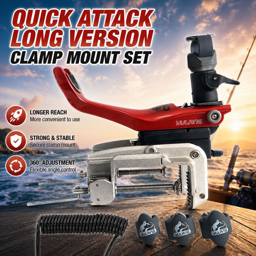 BOAT ROD HOLDER REEL ELECTRIC DUDUKAN JORAN PAKET LENGKAP DAIWA SEABORG / LEOBRITZ SHIMANO FORCE MAS
