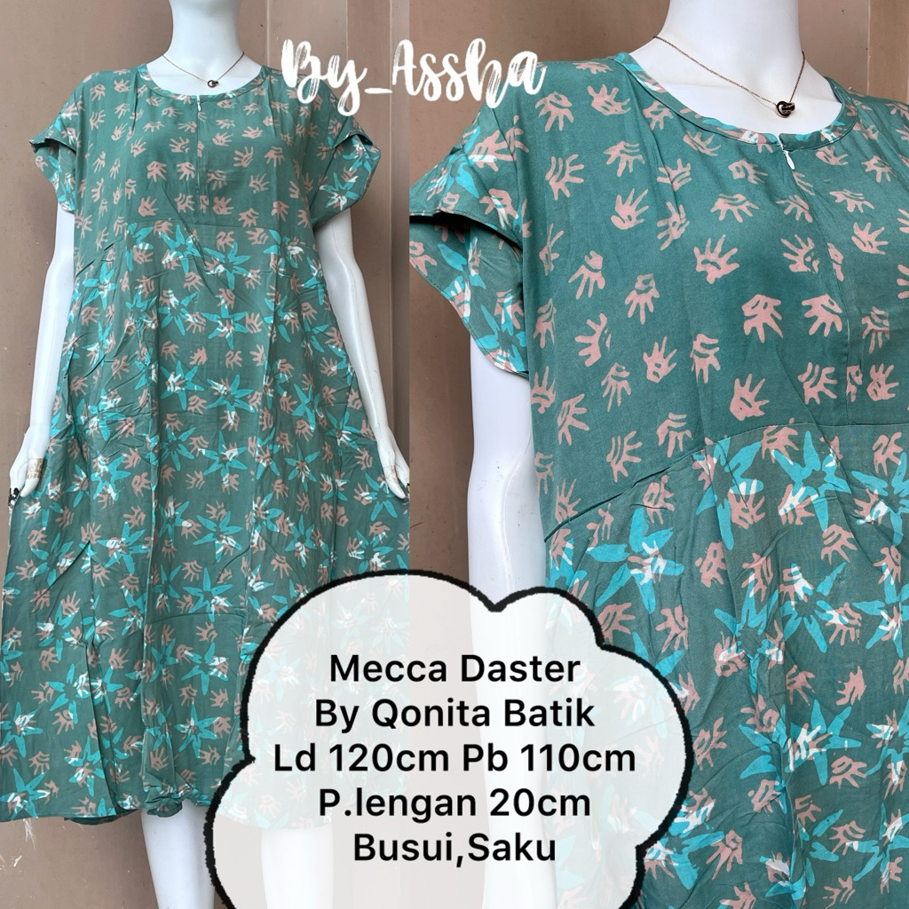 Daster Batik Qonita Pekalongan Mecca Busui