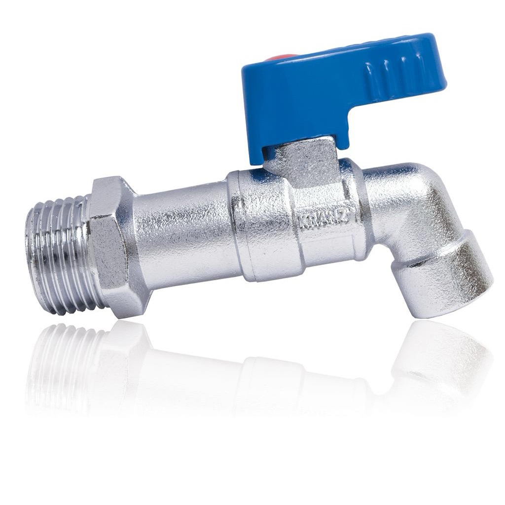 KRANZ Kran Air Tembok BCS 1/2 Inch Gagang Pendek & Panjang Kran Tembok
