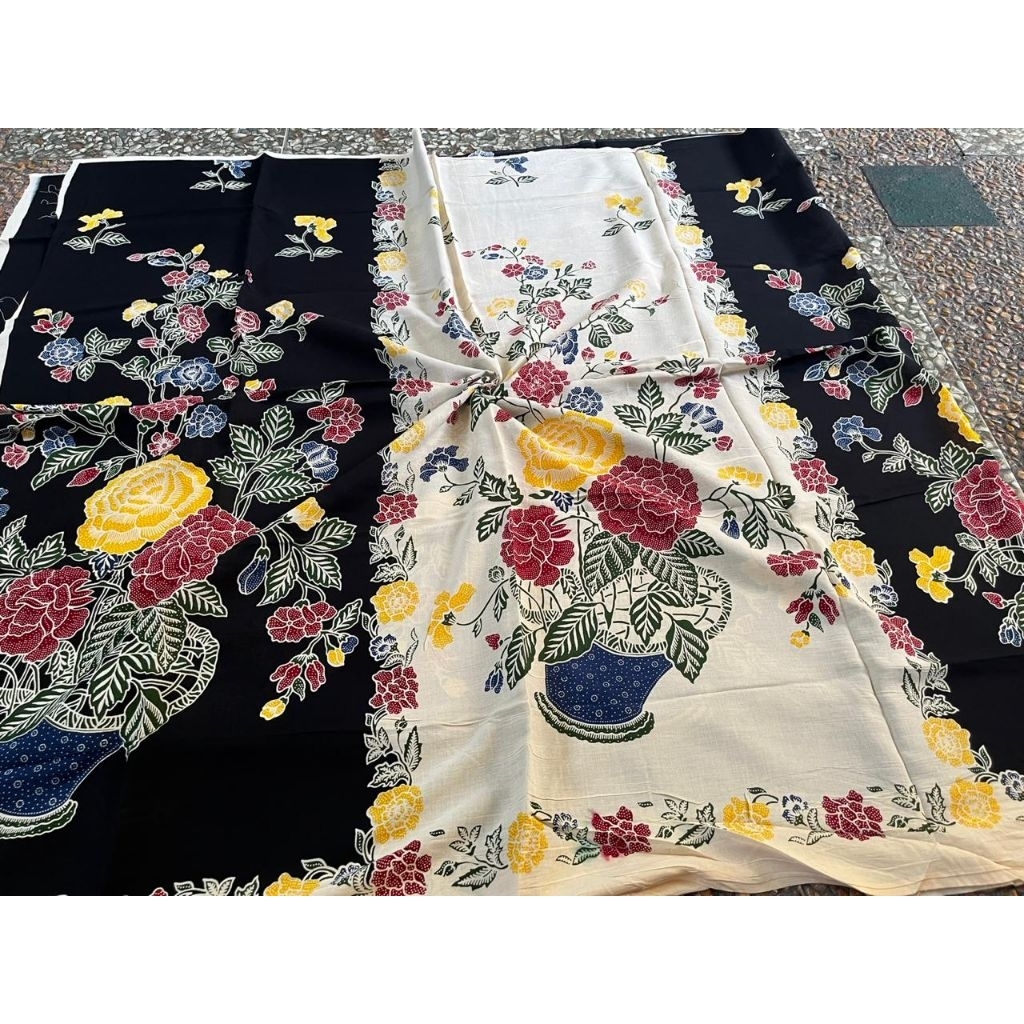 Kain Batik Bahan Katun Paris