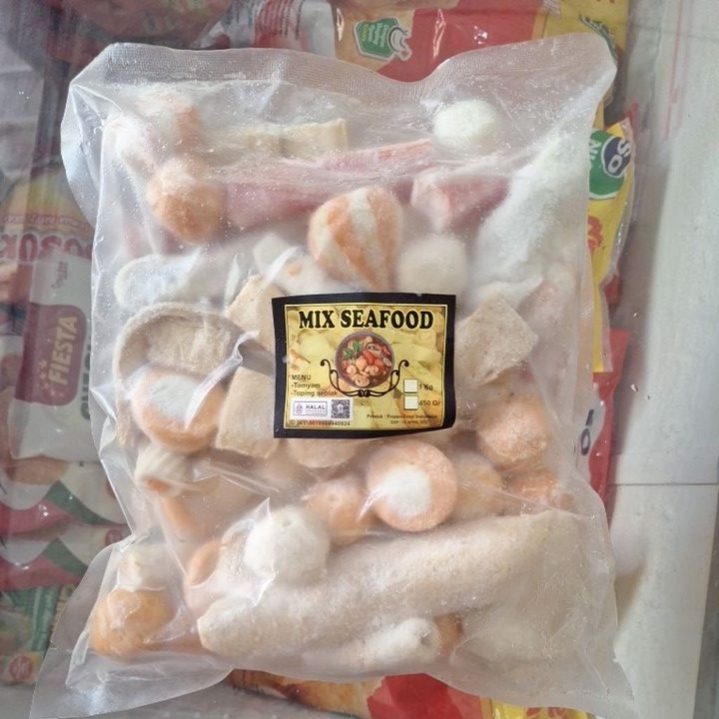 MIX SEAFOOD 1kg/STEAMBOAT/TOMYUM/SEBLAK
