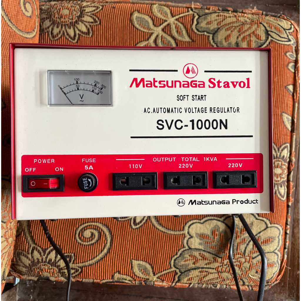 Stabilizer Matsunaga 1000 watt Second