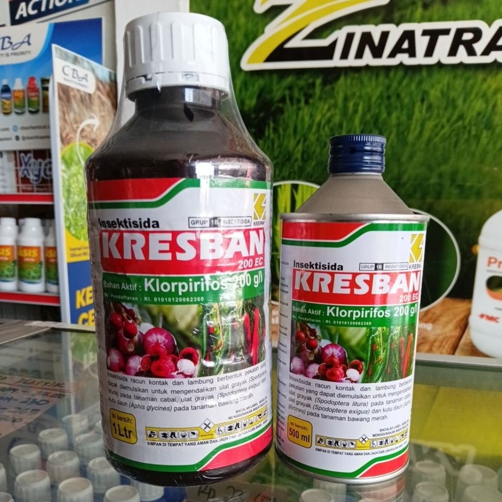 INSEKTISIDA KRESBAN 200EC - 500ML, 1 LITER
