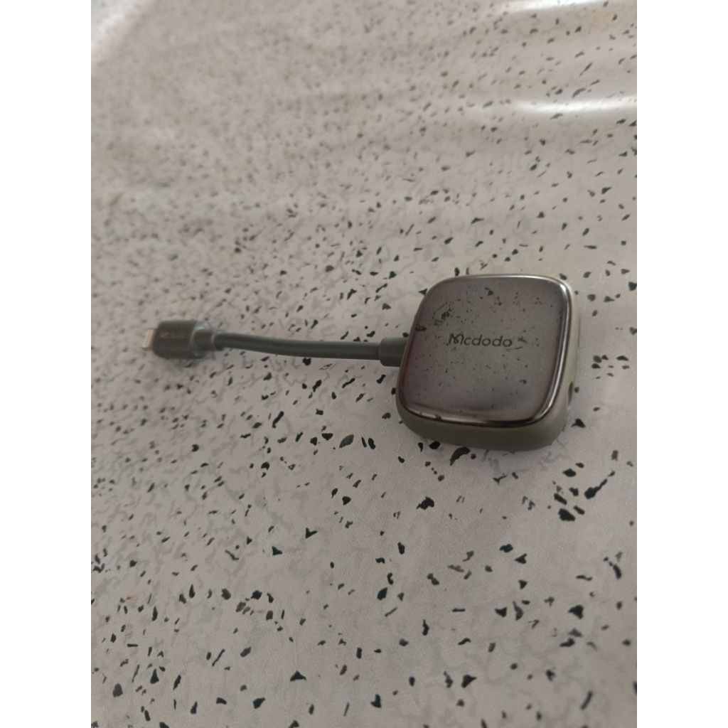 Converter/splitter Mcdodo USB lightning Support Audio/Mic
