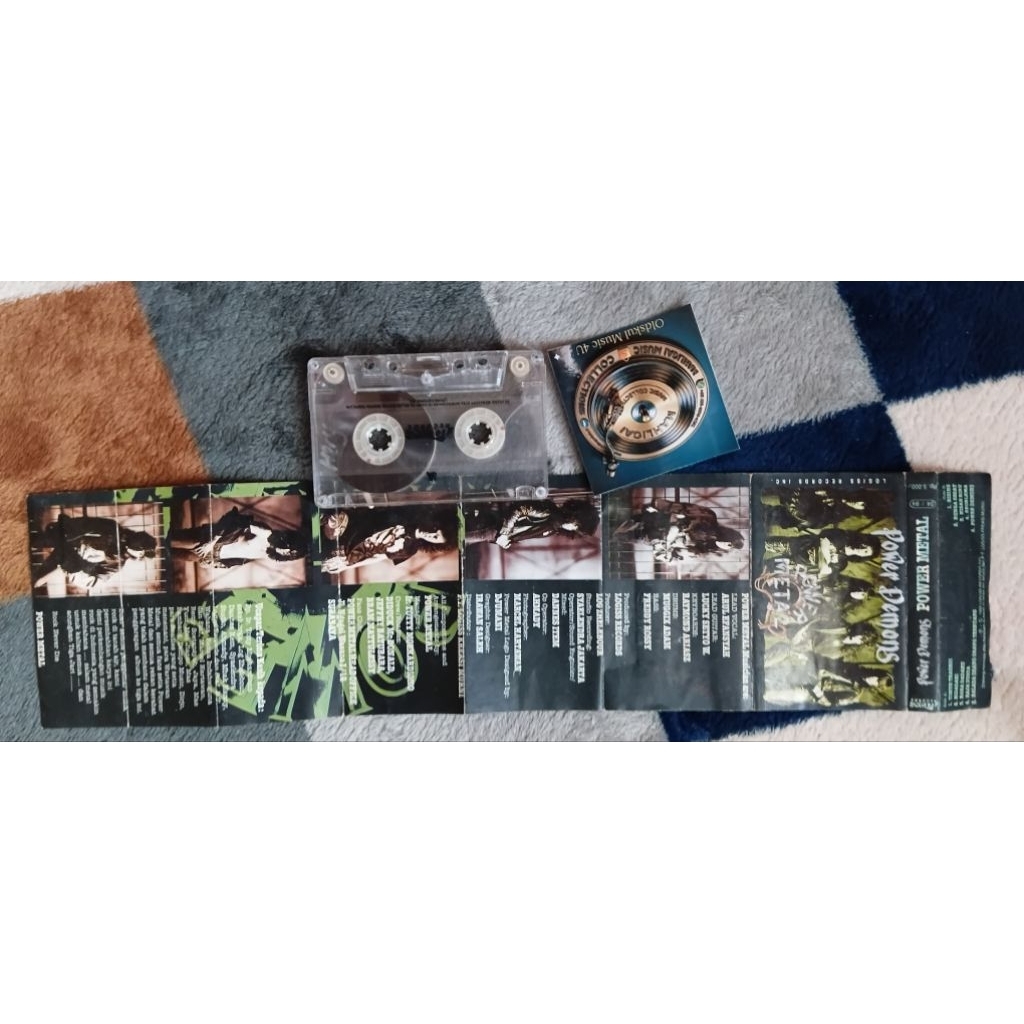 kaset pita POWER METAL Album power demon