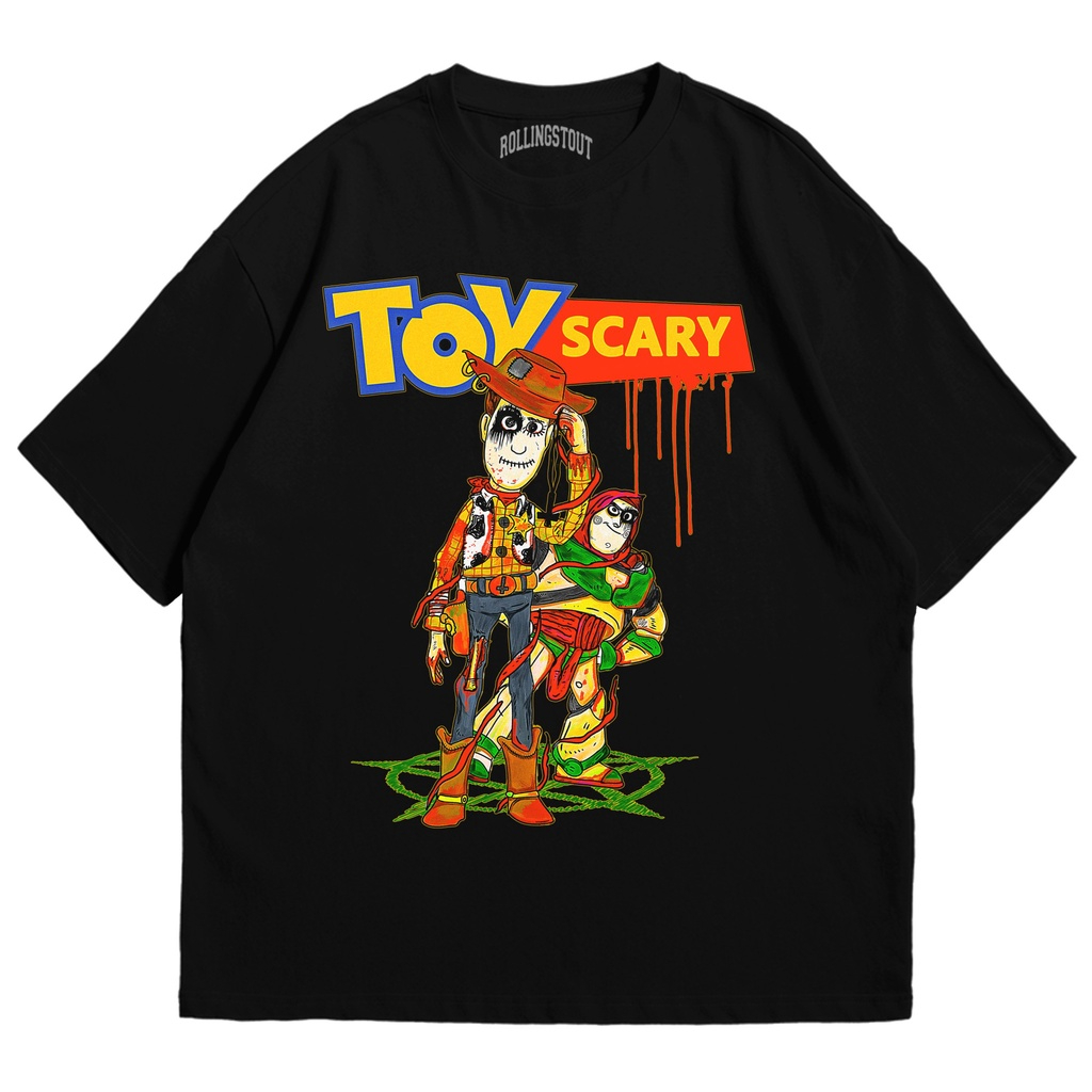 Tshirt - Toy Scary | Kaos Band | Parodi Plesetan | BAJU MUSIK METAL ROCK