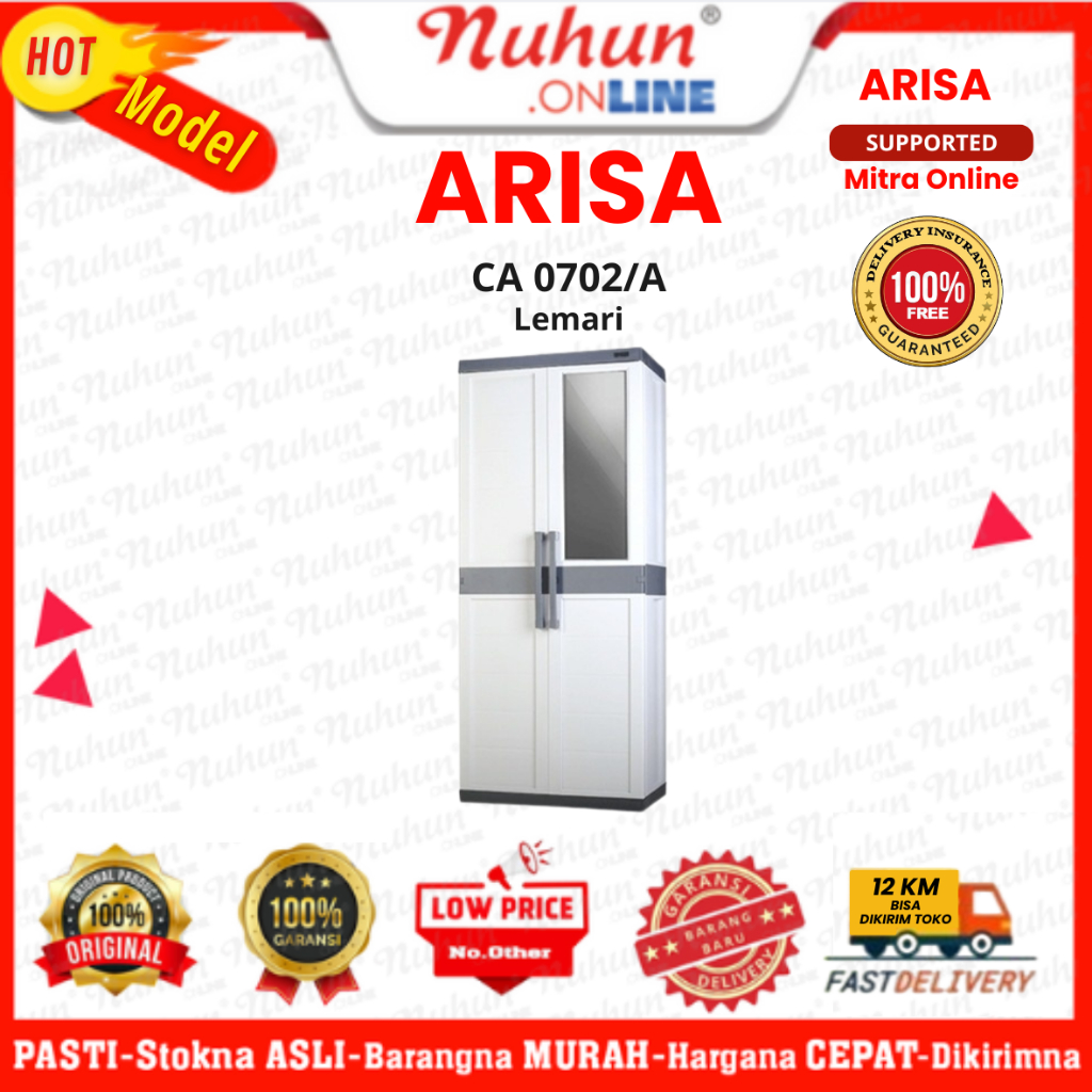LEMARI PLASTIK ARISA CA 0702/A